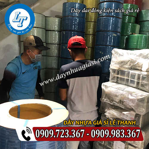 dây đai nhựa đóng kiện sách giá rẻ sẵn kho dây đai nhựa đóng kiện sách giá rẻ sẵn kho