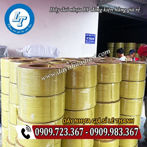 dây đai nhựa pp đóng kiện hàng giá rẻ dây đai nhựa pp đóng kiện hàng giá rẻ