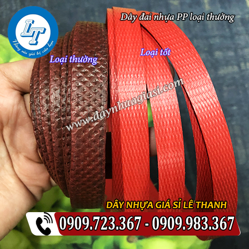dây đai nhựa pp loại thường độ bền kém hơn dây đai nhựa pp loại thường độ bền kém hơn