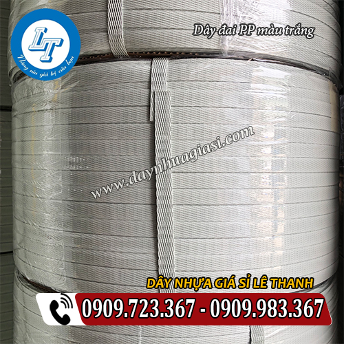 dây đai nhựa pp màu trắng trang nhã dây đai nhựa pp màu trắng trang nhã