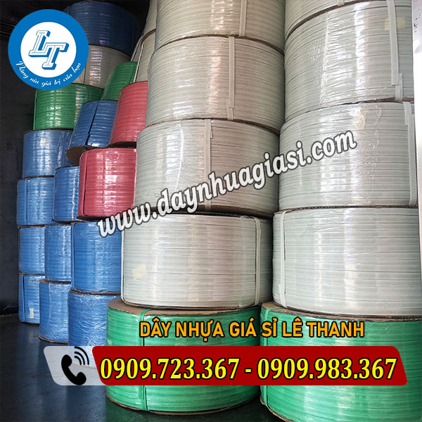 BÁN DÂY ĐAI NHỰA PP GIÁ RẺ, MIỄN SHIP NỘI THÀNH TPHCM dây đai nhựa pp nhiều màu