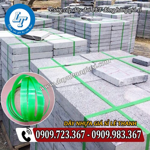 dây đai pet đóng hàng chịu lực tốt dây đai pet đóng hàng chịu lực tốt