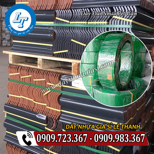 dây đai pet gân đóng đai kiện hàng hóa dây đai pet gân đóng đai kiện hàng hóa