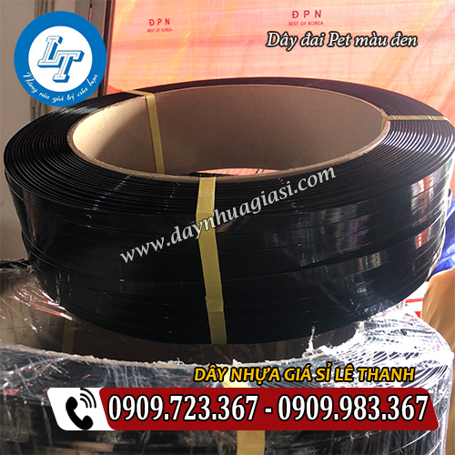 dây đai nhựa pet màu đen chất lượng tại lê thanh dây đai nhựa pet màu đen chất lượng tại lê thanh