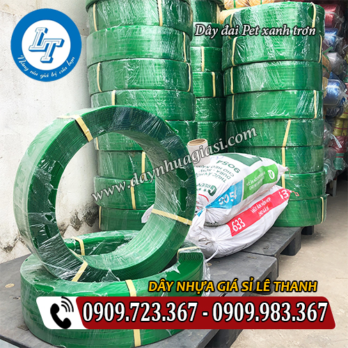 dây đai pet xanh lá trơn giá rẻ sẵn số lượng dây đai pet xanh lá trơn giá rẻ sẵn số lượng