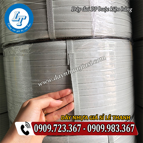 dây đai pp buộc kiện hàng bề mặt sợi dây có vân nhám dây đai pp buộc kiện hàng bề mặt sợi dây có vân nhám