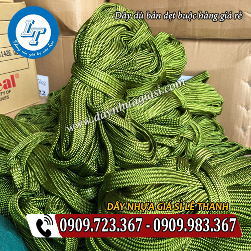 dây dù bản dẹt buộc chở hàng giá rẻ dây dù bản dẹt buộc chở hàng giá rẻ
