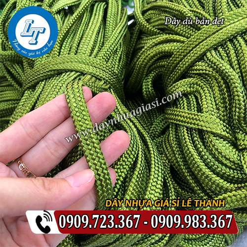 dây dù bản dẹt dệt từ sợi polyester bền chắc dây dù bản dẹt dệt từ sợi polyester bền chắc