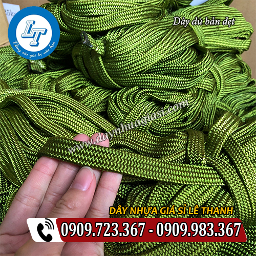dây dù bản dẹt sợi dệt chắc chắn không bai xù dây dù bản dẹt sợi dệt chắc chắn không bai xù