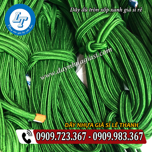 dây dù tròn xốp xanh chất lượng tại xưởng lê thanh dây dù tròn xốp xanh chất lượng tại xưởng lê thanh