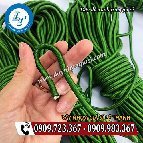 dây dù xanh tròn giá rẻ chất lượng dây dù xanh tròn giá rẻ chất lượng