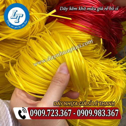 dây kẽm khô đủ màu giá rẻ giảm theo số lượng dây kẽm khô đủ màu giá rẻ giảm theo số lượng