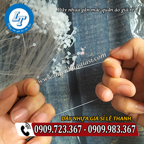 dây nhựa gắn mác quần áo giá rẻ chất lượng dây nhựa gắn mác quần áo giá rẻ chất lượng