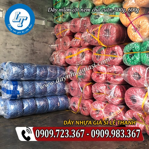 dây nilon cột nem chả cuộn 500g 600g giá rẻ dây nilon cột nem chả cuộn 500g 600g giá rẻ