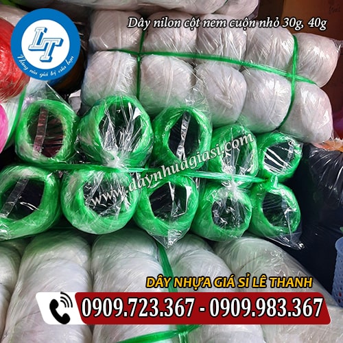 dây nilon cột nem chả cuộn nhỏ 30g 40g dây nilon cột nem chả cuộn nhỏ 30g 40g