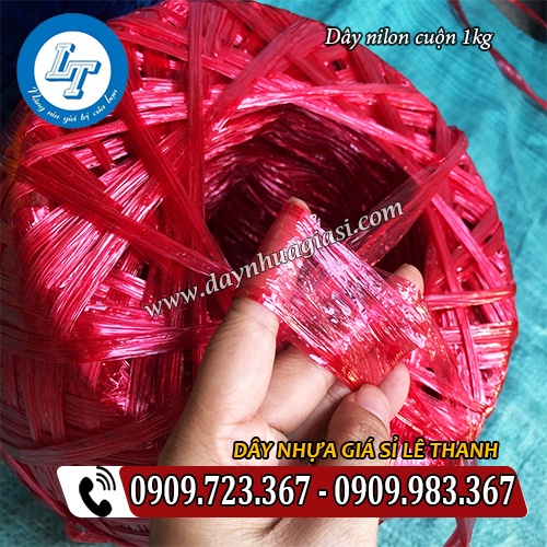 dây nilon cuộn 1kg sợi mảnh dẻo dai dây nilon cuộn 1kg sợi mảnh dẻo dai