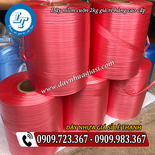 dây nilon cuộn 2kg giá rẻ chất lượng dây nilon cuộn 2kg giá rẻ chất lượng