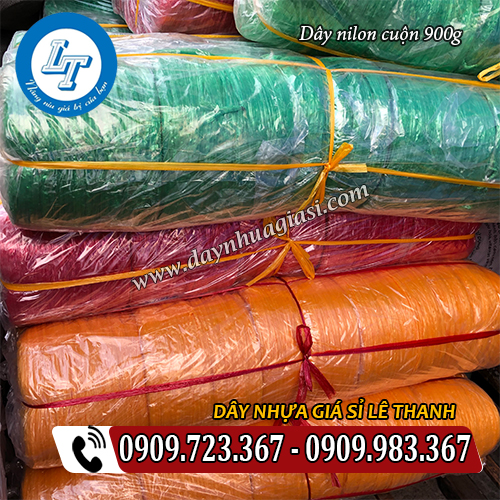 dây nilon cuộn 900g đóng bao 10 cuộn dây nilon cuộn 900g đóng bao 10 cuộn