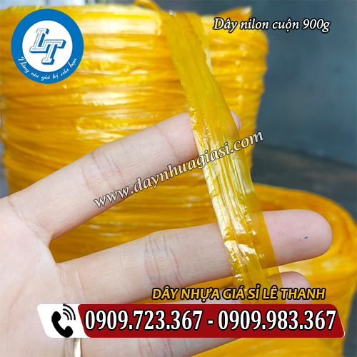 dây nilon cuộn 900g sợi dây bóng đẹp dây nilon cuộn 900g sợi dây bóng đẹp