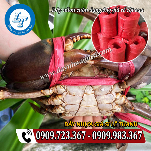 dây nilon cuộn dạng ống giá sỉ rẻ cột cua dây nilon cuộn dạng ống giá sỉ rẻ cột cua