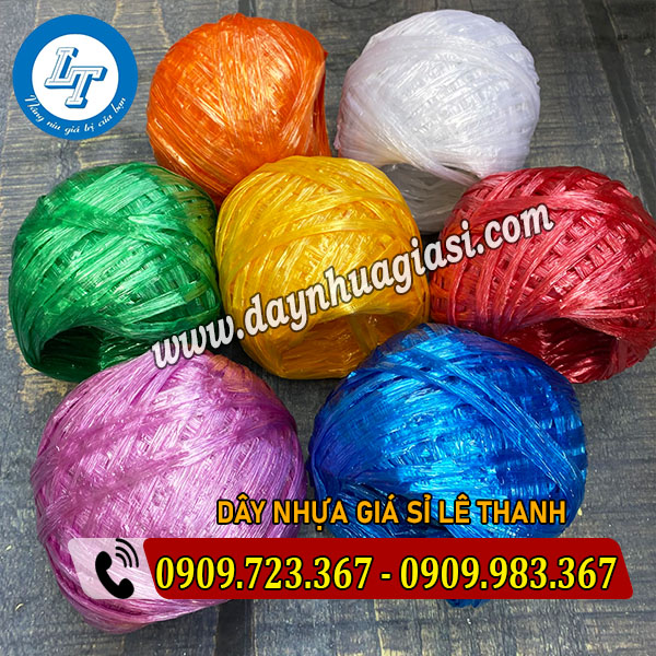 CƠ SỞ DÂY NILON CUỘN NHIỀU TRỌNG LƯỢNG GIÁ RẺ NHẤT dây nilon cuộn nhiều màu
