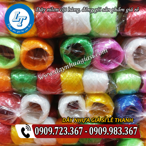 dây nilon cuộn nhỏ cột hàng đóng gói sản phẩm giá rẻ dây nilon cuộn nhỏ cột hàng đóng gói sản phẩm giá rẻ