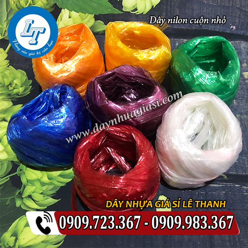 dây nilon cuộn nhỏ đủ màu đẹp mắt dây nilon cuộn nhỏ đủ màu đẹp mắt