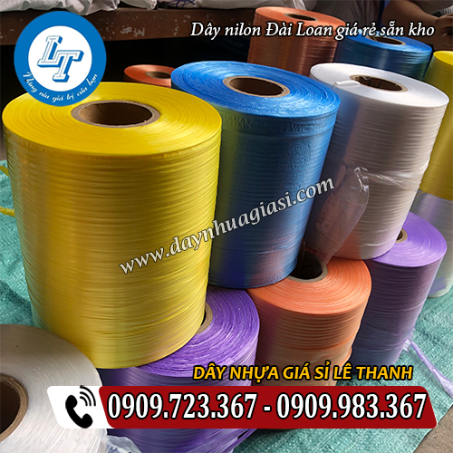 dây nilon đài loan giá rẻ cuộn 2kg dây nilon đài loan giá rẻ cuộn 2kg