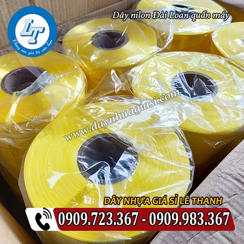 dây nilon đài loan quấn máy đóng thùng 12 cuộn dây nilon đài loan quấn máy đóng thùng 12 cuộn