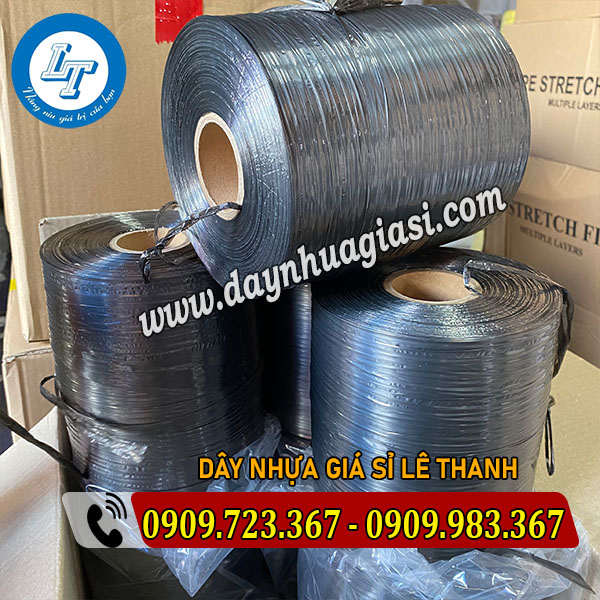 DÂY NILON ĐÀI LOAN ĐEN BỀN MÀU BÁN GIÁ RẺ THEO CUỘN dây nilon đen giá rẻ