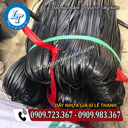 dây nilon đen sợi bền màu dây nilon đen sợi bền màu