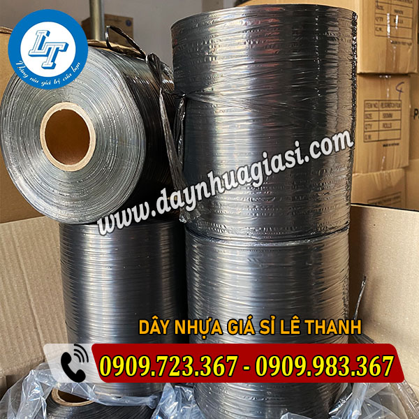 DÂY NILON ĐÀI LOAN ĐEN BỀN MÀU BÁN GIÁ RẺ THEO CUỘN dây nilon đen