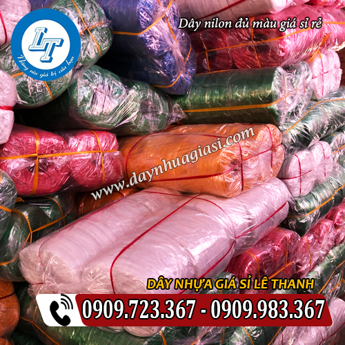 dây nilon đủ màu giá sỉ rẻ dạng cuộn dây nilon đủ màu giá sỉ rẻ dạng cuộn