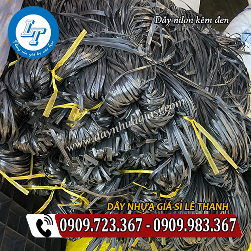 dây nilon kẽm đen chất lượng đóng theo bó dây nilon kẽm đen chất lượng đóng theo bó