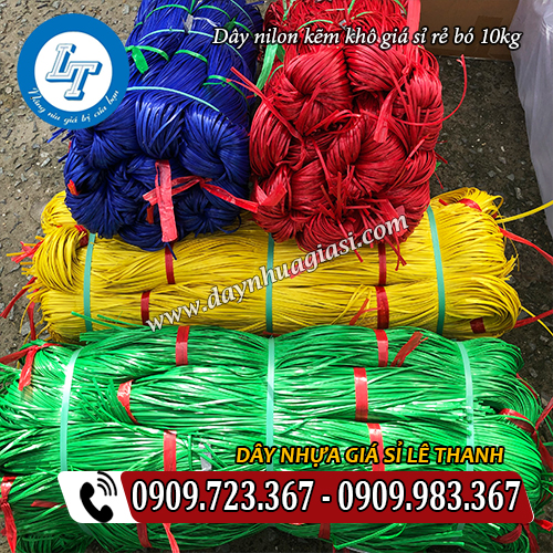 dây nilon kẽm khô giá sỉ rẻ bó 10 kg dây nilon kẽm khô giá sỉ rẻ bó 10 kg