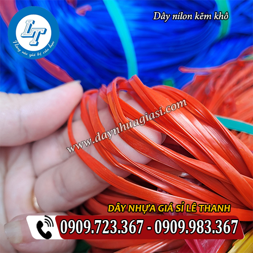 dây nilon kẽm khô sợi cứng chắc dây nilon kẽm khô sợi cứng chắc