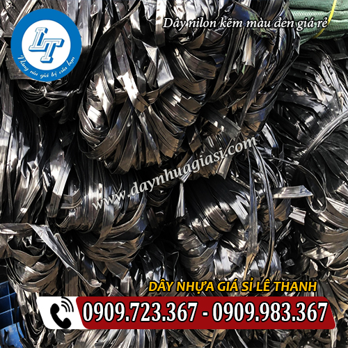 dây nilon kẽm màu đen giá rẻ sẵn số lượng lớn dây nilon kẽm màu đen giá rẻ sẵn số lượng lớn