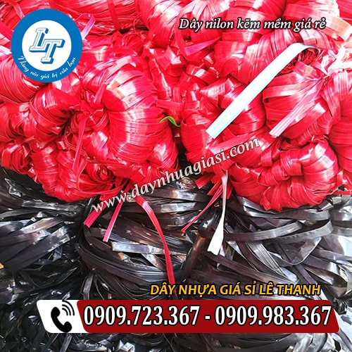 dây nilon kẽm mềm nhiều màu sắc dây nilon kẽm mềm nhiều màu sắc