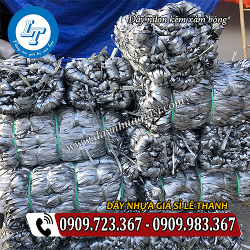 dây nilon kẽm xám bóng giá rẻ theo số lượng dây nilon kẽm xám bóng giá rẻ theo số lượng