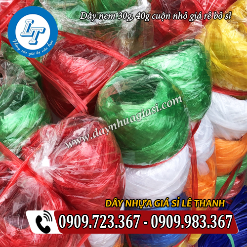 dây nilon nem 30g 40g cuộn nhỏ giá rẻ bỏ sỉ dây nilon nem 30g 40g cuộn nhỏ giá rẻ bỏ sỉ