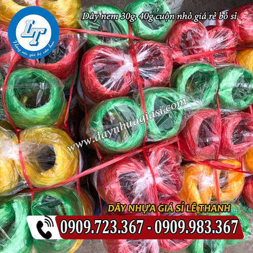 dây nilon nem 30g 40g cuộn nhỏ giá rẻ đóng bịch dây nilon nem 30g 40g cuộn nhỏ giá rẻ đóng bịch