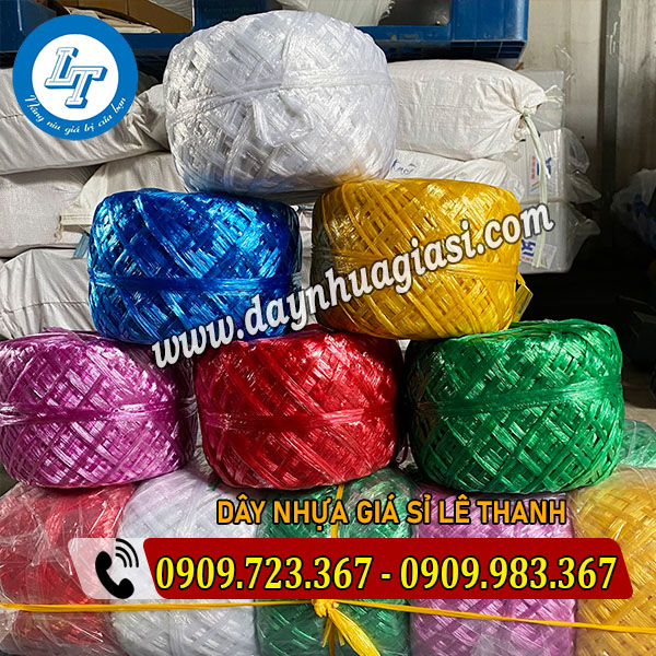 GIÁ XUẤT XƯỞNG DÂY NILON CUỘN GIÁ SỈ dây nilon nem 40g nhiều màu