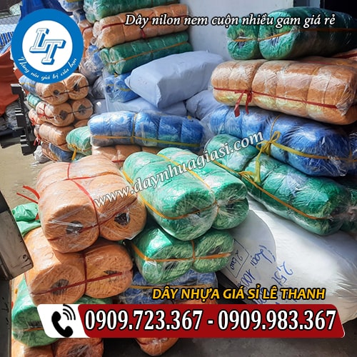 dây nilon nem cuộn 500g 600g giá rẻ đủ màu dây nilon nem cuộn 500g 600g giá rẻ đủ màu