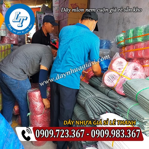dây nilon nem cuộn giá rẻ số lượng lớn tại kho dây nilon nem cuộn giá rẻ số lượng lớn tại kho
