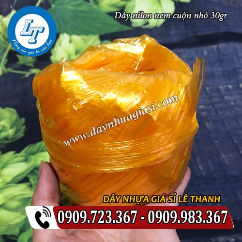 dây nilon nem cuộn nhỏ 30gr vừa tầm tay dây nilon nem cuộn nhỏ 30gr vừa tầm tay