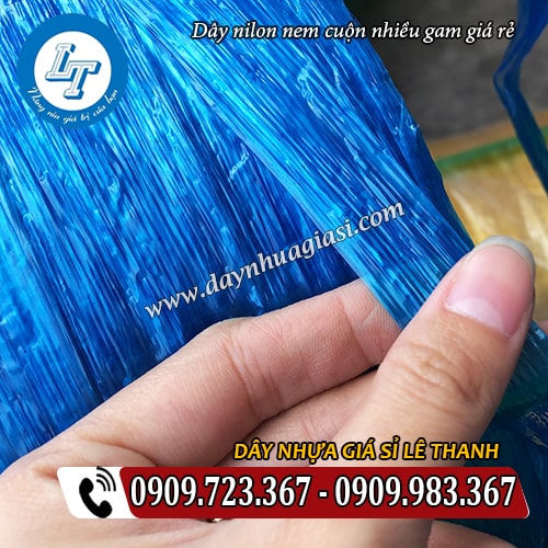 dây nilon nem nhiều gam bền màu dây nilon nem nhiều gam bền màu