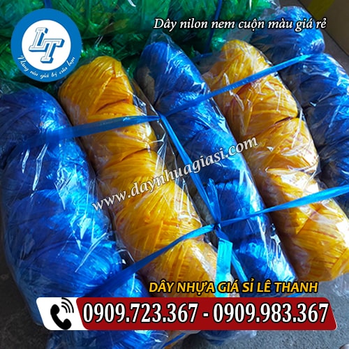 dây nilon nem nhiều màu giá rẻ tại xưởng dây nilon nem nhiều màu giá rẻ tại xưởng