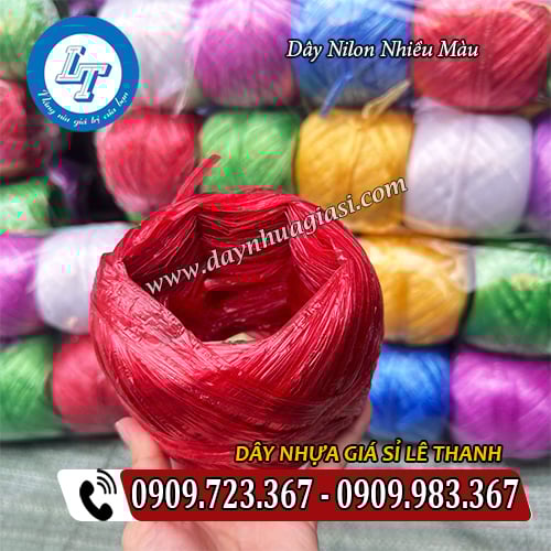 dây nilon nhiều màu đẹp mắt dây nilon nhiều màu đẹp mắt