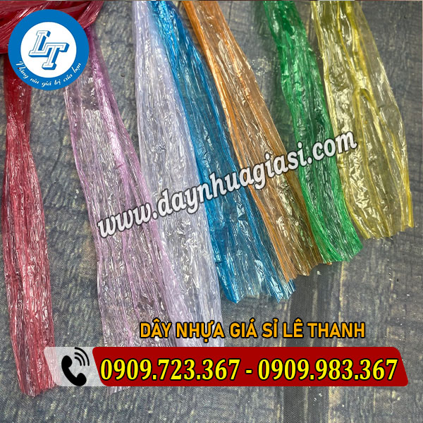 CƠ SỞ DÂY NILON CUỘN NHIỀU TRỌNG LƯỢNG GIÁ RẺ NHẤT dây nilon nhiều màu