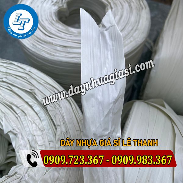 BÁO GIÁ SỈ DÂY NILON ỐNG 2KG MÀU TRẮNG 1 BAO 10 CUỘN BÁO GIÁ SỈ DÂY NILON ỐNG 2KG MÀU TRẮNG 1 BAO 10 CUỘN